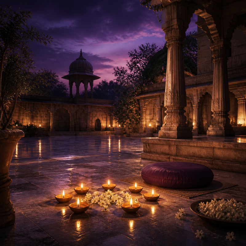 Temple Courtyard
